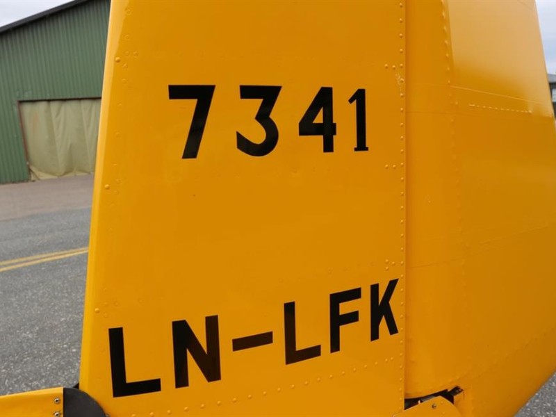 Da Sigmund Lockert søkte opp flyet han hadde sin første flytur i viste det seg at flymaskinen med registreringsnummer 341/LNLFK faktisk står på Kjeller.