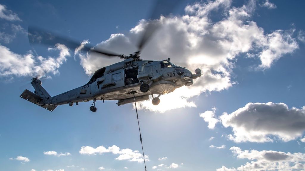 Et MH-60R fra den amerikanske marinen. Foto: US Navy